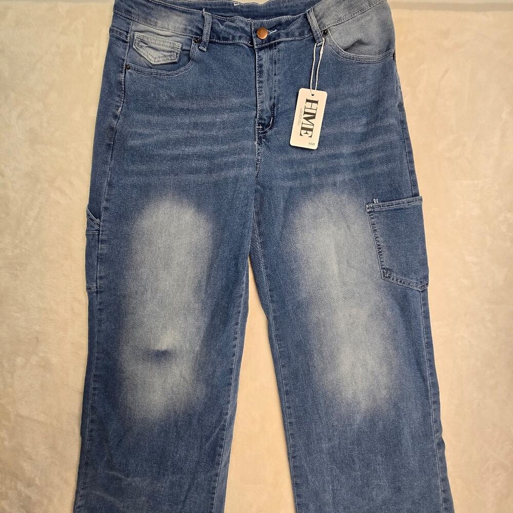 HME wide leg Jeans sz XL NWT